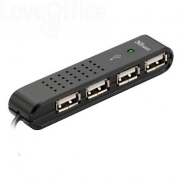 Mini Hub Vecco 4 Port USB 2.0 Trust - 14591