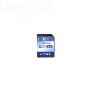 Flash Memory Card Verbatim - Sdhc Class 10 - 32 Gb - 43963