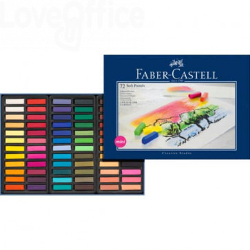 Creta Soft Pastel Creative Studio Faber Castell - Assortito - 128272 (conf.72)