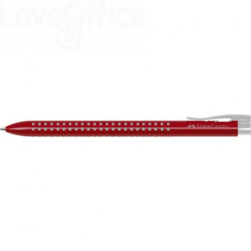 Penne a sfera Grip 2022 Faber Castell - Rosso - 0,7 mm (conf.12)