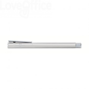 Penna roller Faber-Castell Neo Slim - M - tratto 0,6 mm - metallo cromato 342004