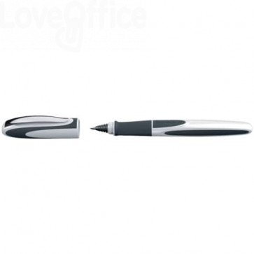 Penna stilosfera Ray Schneider - M - 0,7 mm - Bianco/Grigio - P187849