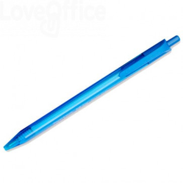 Penne a sfera Blu a scatto Paper Mate Inkjoy 100 - 1 mm (conf.20)