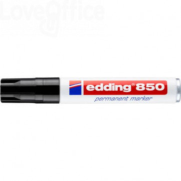 Pennarello indelebile Nero Edding 850 - scalpello - 5-16 mm