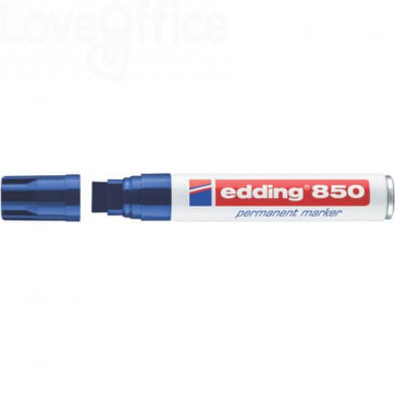 Pennarello indelebile Blu Edding 850 - scalpello - 5-16 mm