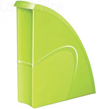 Portariviste CepPro Gloss CEP in polistirolo utilizzabile in formato vert. e orizz. Verde anice - 1006740301