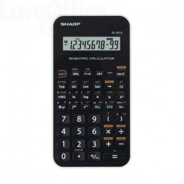 Calcolatrice scientifica Sharp - EL501WBWH/EL501xBWH