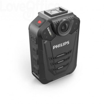 Registratore audio e video HD Body Cam PHILIPS Nero DVT3120