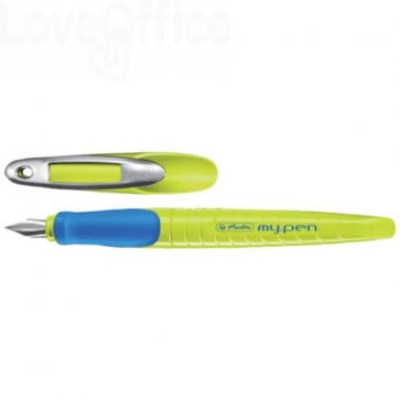 Penna stilografica Pelikan My Pen - Punta M - Giallo /blu 10999779