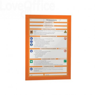 Cornici adesive Duraframe® Durable - A4 - Arancione - 4872-09 (conf.2)