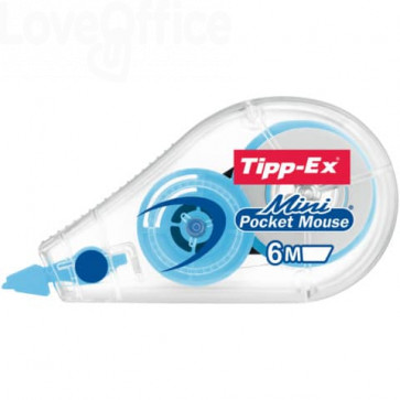 1483 Correttore Tipp-Ex Mini Pocket Mouse - fashion - 5mm x 6 m - 926397  2.50 - Cancelleria e Penne - LoveOffice®