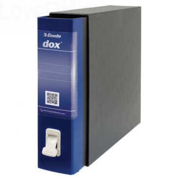 Registratori Dox 2 - dorso 8 - Protocollo - blu