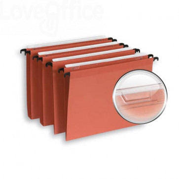 356 Cartelle sospese per cassetto ELBA Defi interasse 33 cm Arancione fondo  V 100330631 (conf.25) 21.85 - Archiviazione - LoveOffice®