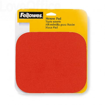 Tappetini mouse Fellowes - Rosso - 58022
