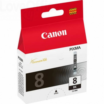 Cartuccia Canon Originale 0620B001 CLI-8BK Nero