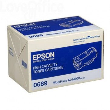 Originale Epson C13S050689 Toner A.R. 0689 Nero