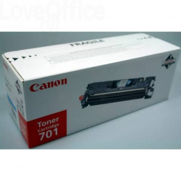 Originale Canon 9286A003 Toner alta resa 701C Ciano