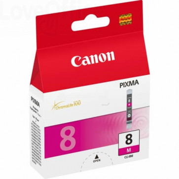 Cartuccia Originale Canon CLI-8M Magenta - 0622B001