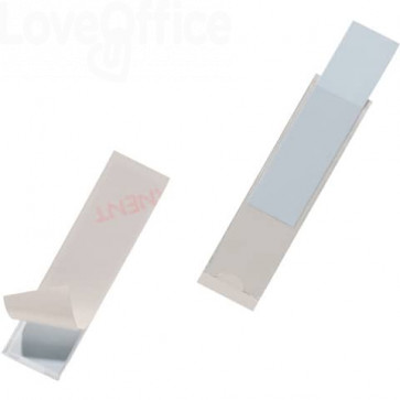 Portaetichette adesivi DURABLE POCKETFIX® 1,8x7,5 cm Trasparente - 807219 (conf.10)