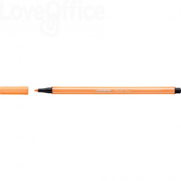 Pennarellini Stabilo Pen 68 1 mm - Arancio fluo - 68/054 (conf.10)