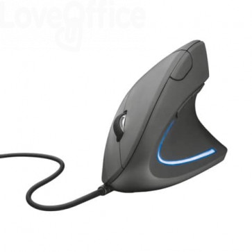 659 Mouse Verto Ergonomic TRUST Nero 22885 28.11 - Tecnologia e Informatica  - LoveOffice®