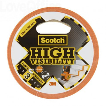 Nastro adesivo extra resistente Scotch® Extremium Universal - 48 mm x 25 m - Arancione alta visibilità - 29044825O