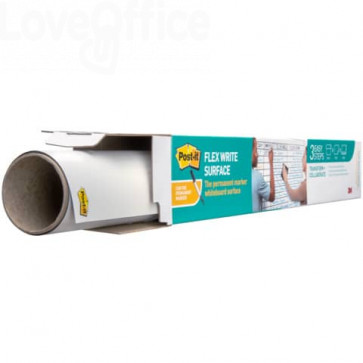 Lavagna cancellabile Bianca adesiva Post-it® Flex & Write Surface - 91,4x121,9 cm - FWS4x3