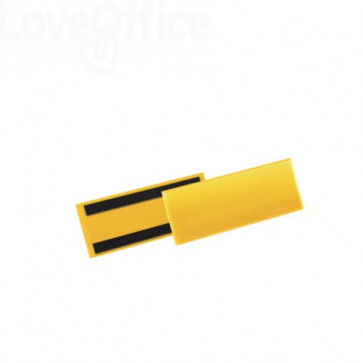 Tasche per identificazione a fissaggio magnetico DURABLE 22,3x16,3 cm Giallo - 1757-04 (conf.50)