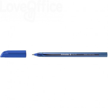 Penne a sfera con cappuccio Schneider VIZZ Tratto M - Blu scuro - P102203 (conf.50)