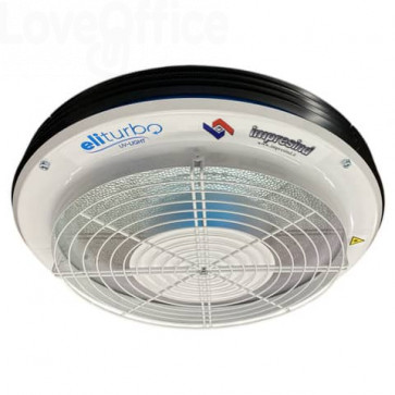 Sanificatore-Miscelatore d'aria con tecnologia UV-C Eliturbo UV-Light Grigio - UVL-100