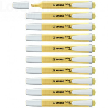 478 Evidenziatori Stabilo Swing® Cool Pastel 1-4 mm - giallo banana  (conf.10) 12.20 - Cancelleria e Penne - LoveOffice®