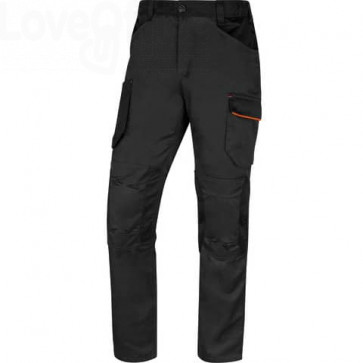 Pantalone da lavoro Delta Plus MACH 2 Grigio - Arancio - Taglia M - M2PA3STRGOTM
