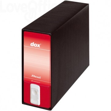 Registratori Dox 3 - dorso 8 - Memorandum - rosso