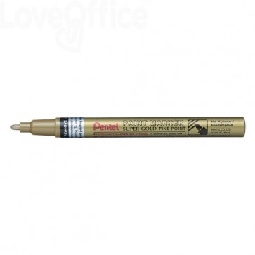 Paint Marker Pentel - punta fine da 2,9 mm - Pennarello a vernice Oro