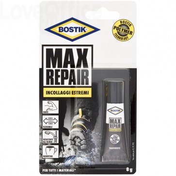 Colla universale Bostik Max Repair Trasparente 8 gr D2258