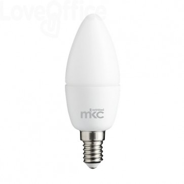 Lampadina LED a Candela MKC E14 440 lumen Bianco - luce naturale