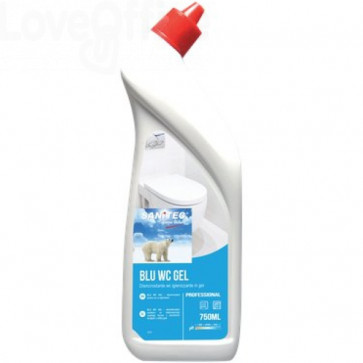 Detergente disincrostante SANITEC Blu WC Gel 750 ml -1940