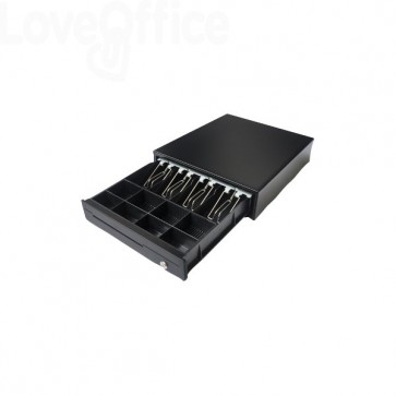 527 Cassetto porta soldi per registratore di cassa Holenbecky Nero -  35x40,5x9 cm 77.08 - Sicurezza - LoveOffice®