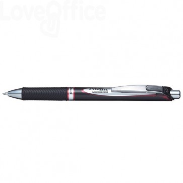 Penna gel Energel Permanent Pentel Rossa 0,7 mm