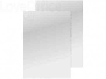Copertine per rilegatura Q-Connect A4 250 g/m² Bianco lucido - KF00498 (conf.100)