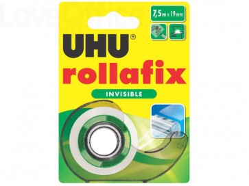 Nastro adesivo Uhu Rollafix 19 mm x 7,5 m D1714