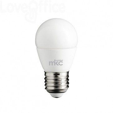 Lampadina LED Minisfera MKC E27 440 lumen Bianco - luce naturale