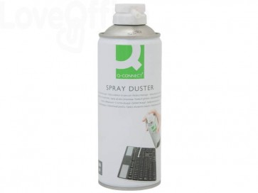 Aria compressa spray per pulizia Q-Connect non infiammabile 300 ml KF04505