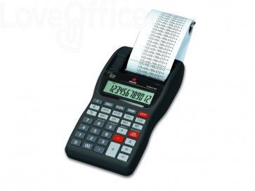 Calcolatrice scrivente da tavolo OLIVETTI Summa 301 EU con display LCD a 12 cifre Nero - B4621 000