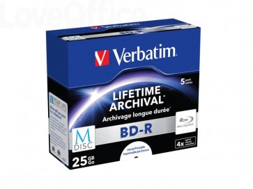 Blue-Ray BD-RE M-Disk Verbatim 25 GB 43823 (conf.5)