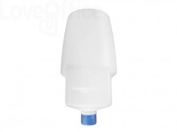 Cartuccia rigida di sapone liquido per IN-SO1/WC QTS capacità 1000 ml cartuccia Bianca, sapone Azzurro (conf.12)
