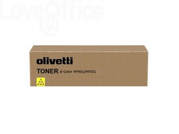Toner Olivetti Giallo B0819
