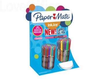 Penne Paper Mate InkJoy Gel 600 Stick - M - 0,7 mm Assortito - 2036161 (espositore da 60)
