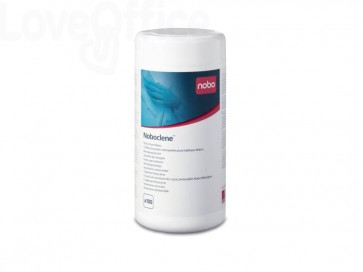 Salviette detergenti lavagne Bianche Nobo Noboclene - 1901438 (conf.100)