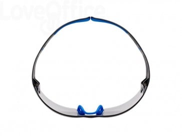 Occhiali di protezione 3M blu/grigio SF407SGAF-BLU